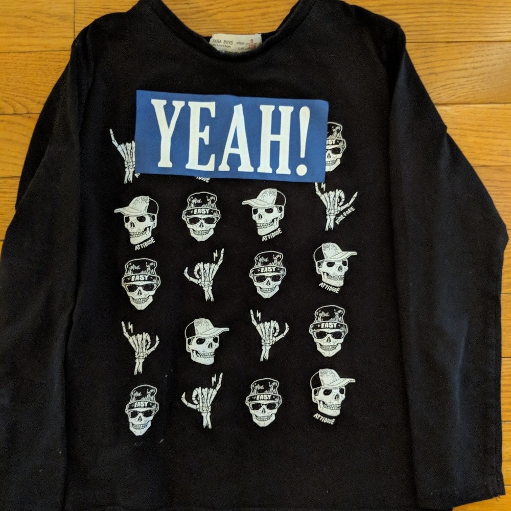 ⚽🏈🏉H&M Black Boys Shirt